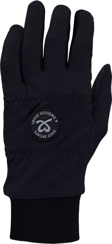 Grip Boost Raptor Hybrid Football Gloves for Adults (Black, Adult Medium