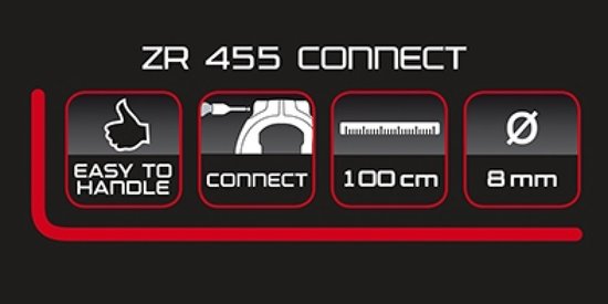 Chaîne Trelock ZR Plug-in 455/100 / 8mm noir ART **