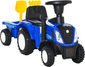 Tracteur - Porteur - Voiture à chevaucher - Avec remorque - Jouets de plein air - 91 cm x 29 cm x 44 cm