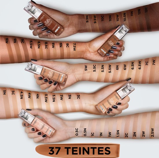 L’Oréal Paris - Accord Parfait Foundation - 8N - Natuurlijk Dekkende Foundation met Hyaluronzuur en SPF 16 - 30 ml