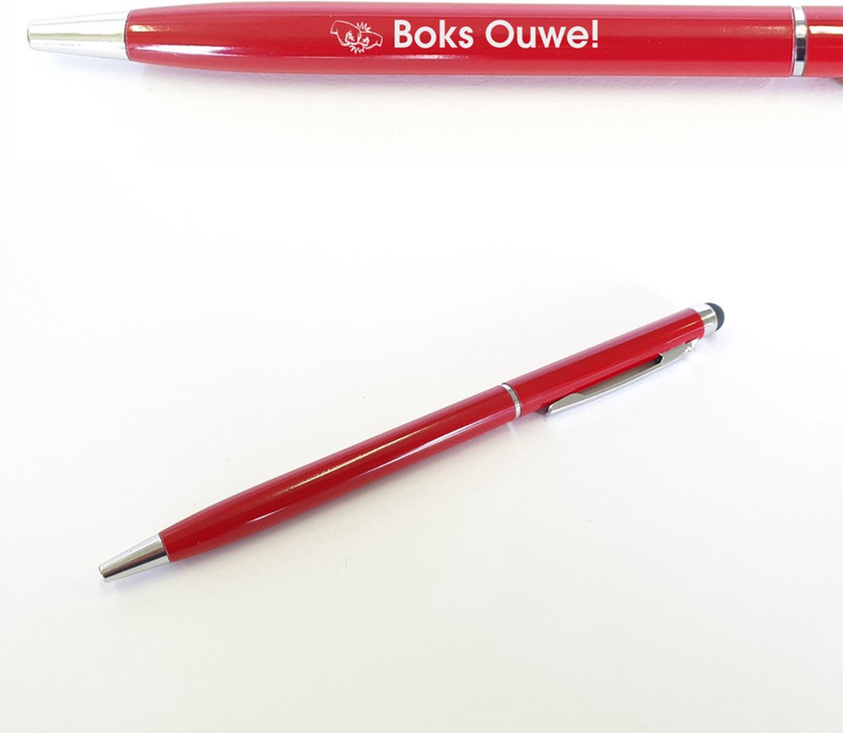 Pen Met Gravering - Boks Ouwe