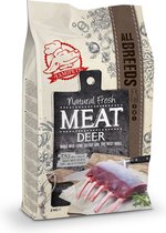 Natural Fresh Meat All Breeds Hert - Hondenvoer - 2 kg