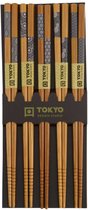 Tokyo Design Studio - Eetstokjes - Chopsticks Set - Zwart/Wit