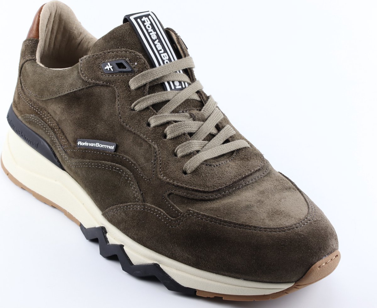 Floris Van Bommel Sfm-10136 Lage sneakers - Heren - Bruin - Maat 44⅔