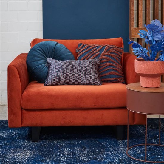 KAAT Amsterdam Marty Sierkussen - 45x45 cm - Blauw