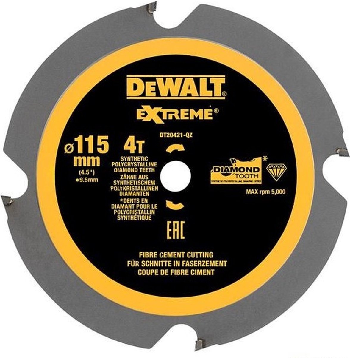 DEWALT Extreme Cirkelzaagblad Multi Material thumbnail 2