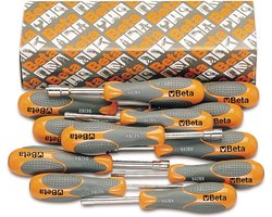 Beta Tools Dopschroevendraaierset - 12 delig - 4 t/m 14mm