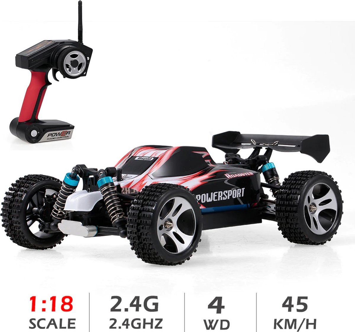 Wltoys A959 Vortex RC Voertuig Volwassenen Off Road Buggy