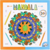 Craft Universe - Mandala kleurboek voor kinderen - dieren in de jungle - geschikt voor zowel kleurpotloden en kleurstiften