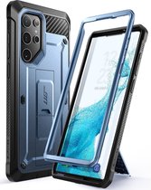Supcase Backcase hoesje Geschikt Voor Samsung Galaxy S22 Ultra - Blauw