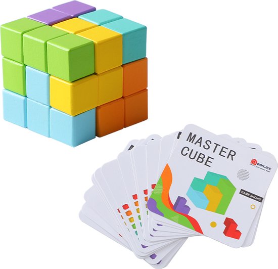 Puzzle Cube Master - Puzzle Jouets en bois - speelgoed Éducatif en Bois |  Jeux | bol