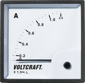 VOLTCRAFT AM-72X72/1A Appareil de mesure analogique à encastrer AM-72x72/1A 1 A Fer doux