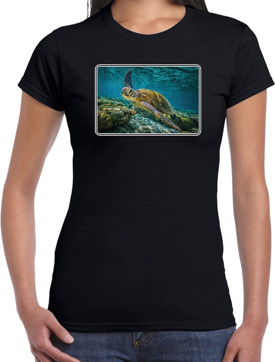 Sea Turtles V-neck T-shirt Dames