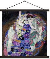 Affiche scolaire - La vierge - Gustav Klimt - 90x90 cm - Lattes noires
