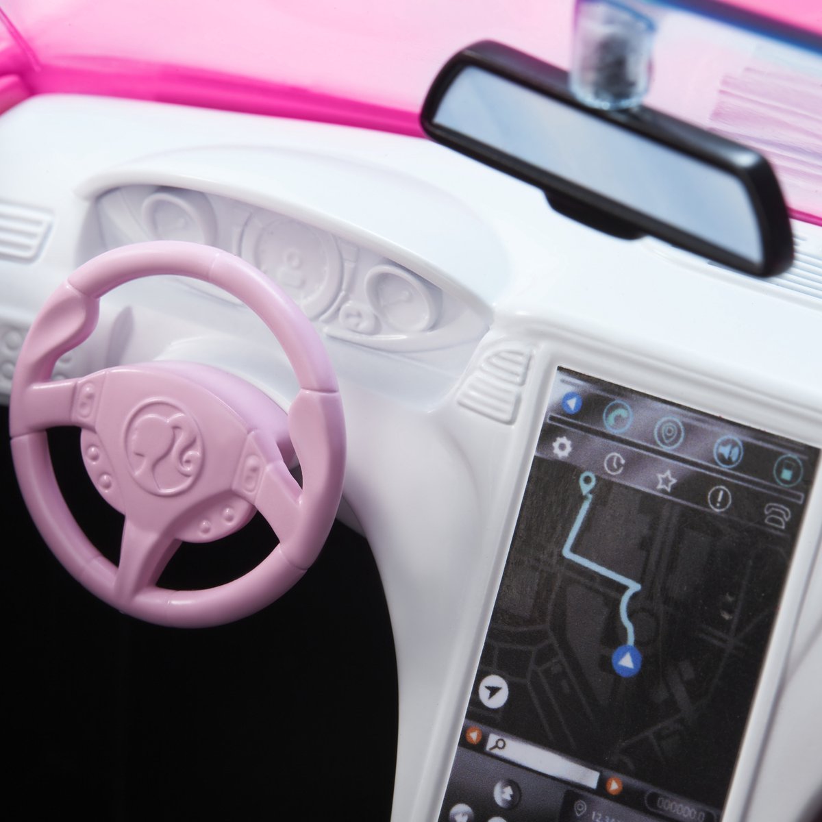 Barbie Glam Cabrio Auto - Poppenvoertuig — afbeelding 8