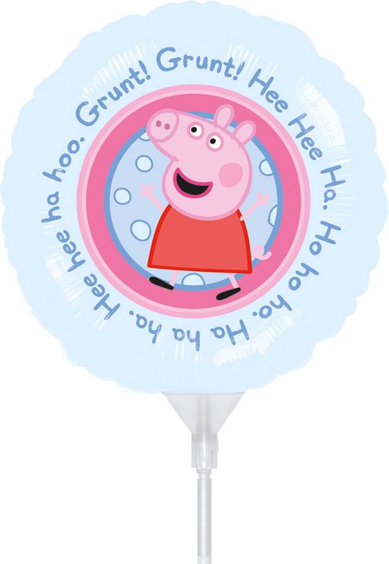 AMSCAN - Aluminium kleine Peppa Pig ballon - Decoratie > Ballonnen