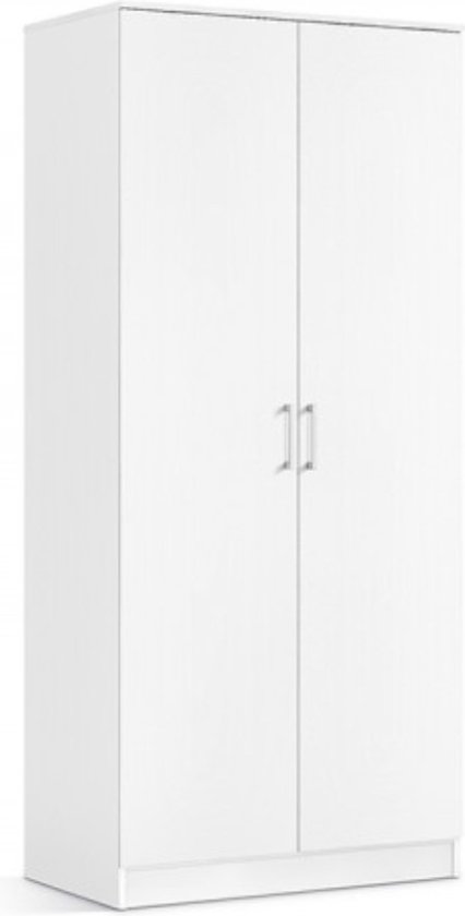Interiax Kledingkast 'Amelie' 2 deuren (180x80x54cm)