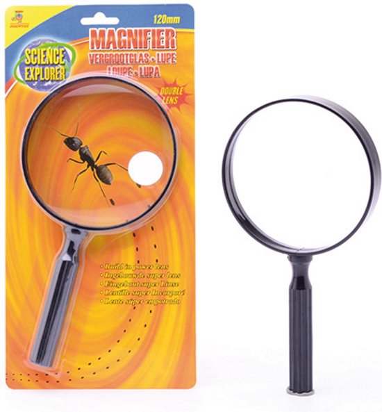 Leesloep van Eschenbach met biconvexe lens