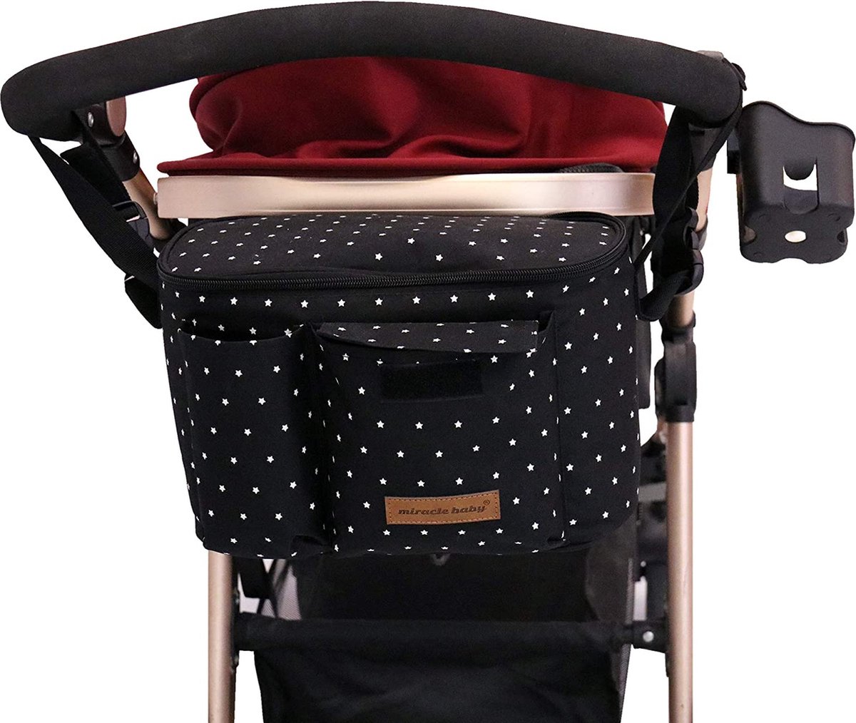 My bun - Stroller Pocket Organizer Bag voor mama, kinderwagentas voor