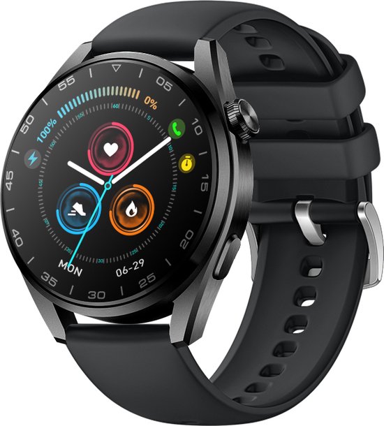 Belesy® MANILA Smartwatch Dames Smartwatch Heren Horloge 1.35