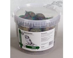 Tijssen 25 mezenbollen - in emmer - buitenvogelvoer