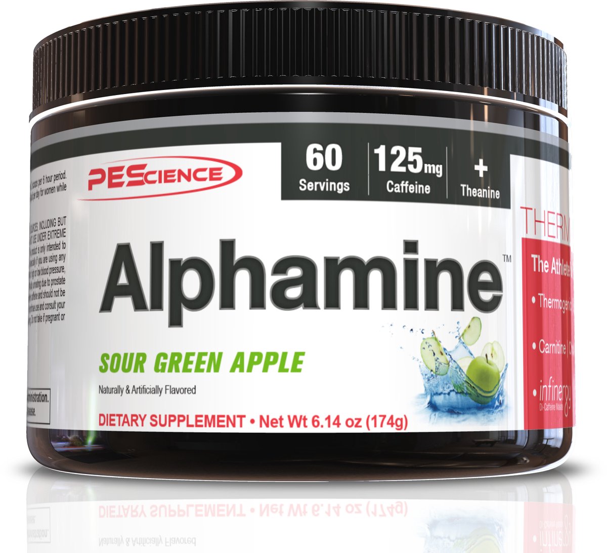 Alphamine (180g) Sour Green Apple
