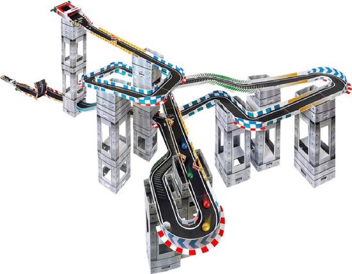 Knikkerbaan Race,Marbel Spel Marbel Achtbaan Set - Educatieve Set