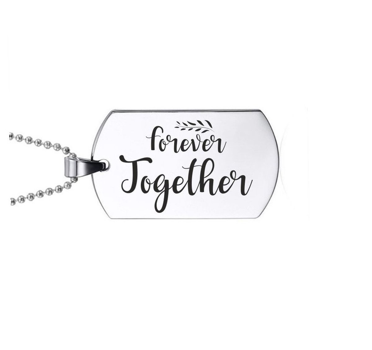 Ketting RVS Forever Together