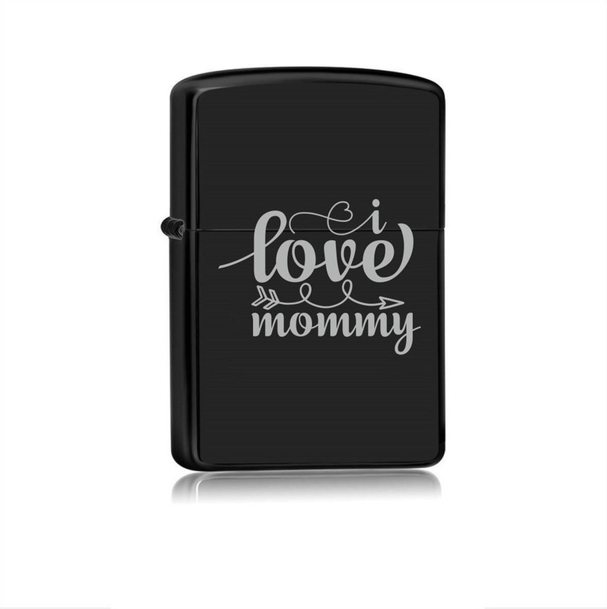 Goedkoopste Aansteker Zwart - I Love Mommy