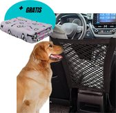 Hondennet Voor In De Auto - Veiligheidsnet Hond - Hondenrek - Veiligheidsrek - Honden Barrière