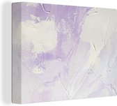 Canvas Schilderij Abstract - Verf - Design - 80x60 cm - Wanddecoratie