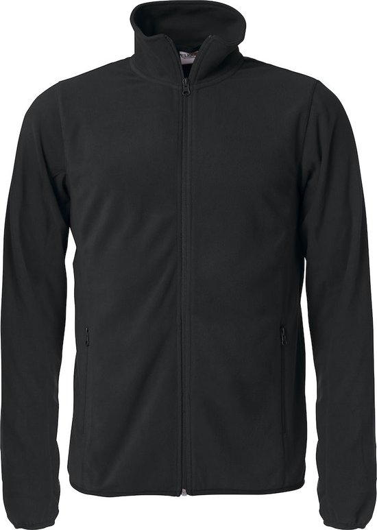 Clique Basic Micro Fleece Jacket 23914 Zwart - Maat XL