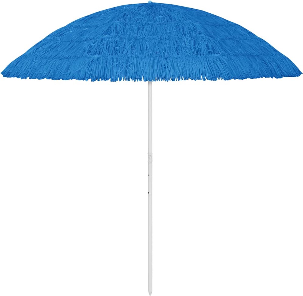 Decoways - Strandparasol 300 cm blauw