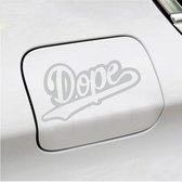 Autocollant pour pare-chocs - Dope - 10 X 18 - Grijs clair