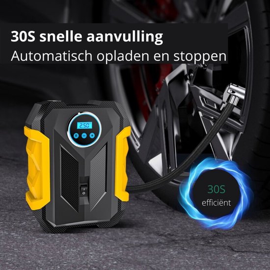 Compresseur d'air numérique pour voiture Ilso - gonfleur de pneus