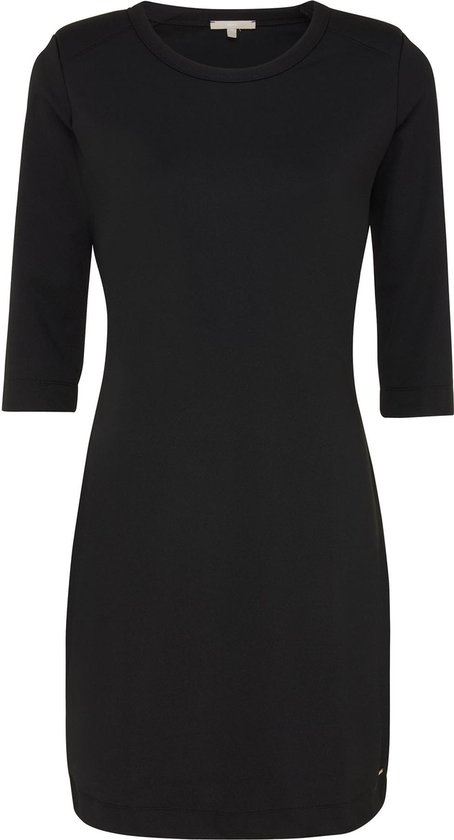 Mexx Jersey Dress Shoulderpads - Zwart - Femme - Taille S - Robe