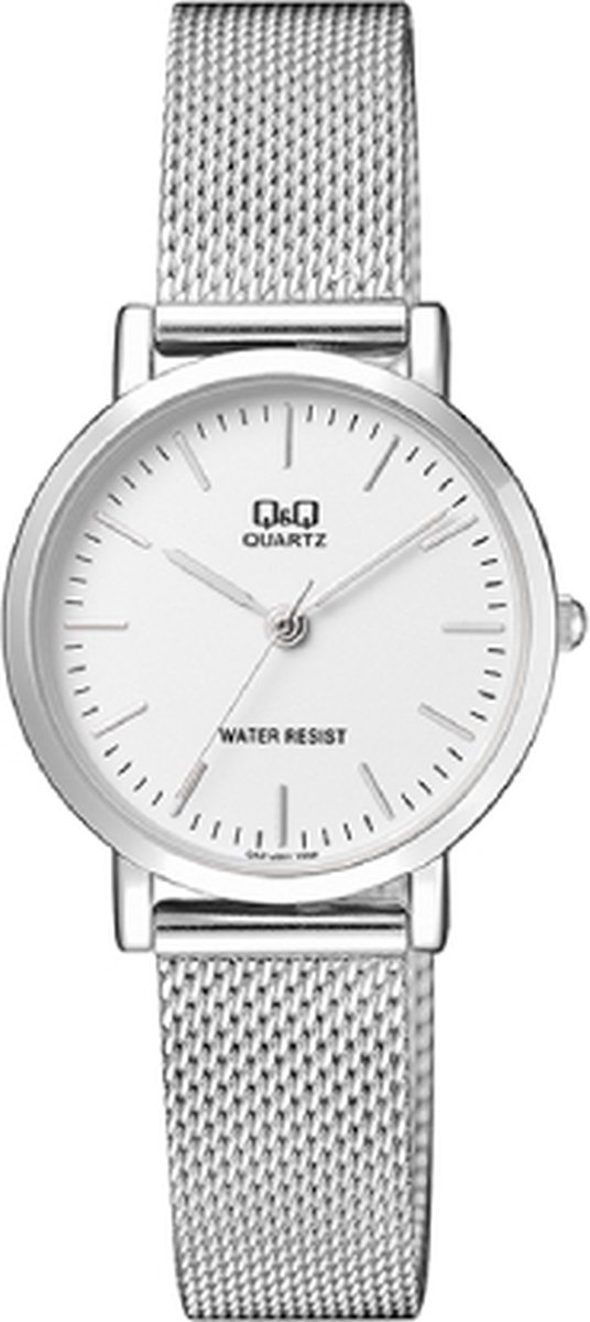 Mooi QQ horloge-zilverkleurig QA21J201Y