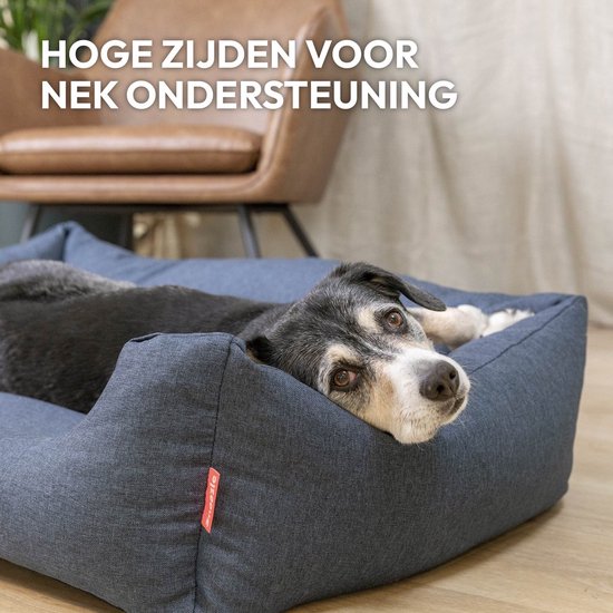 Snoozle Hondenmand - Zacht en Luxe Hondenkussen - Hondenbed - Wasbaar - Hondenmanden - 100 x 70cm - Snoozle