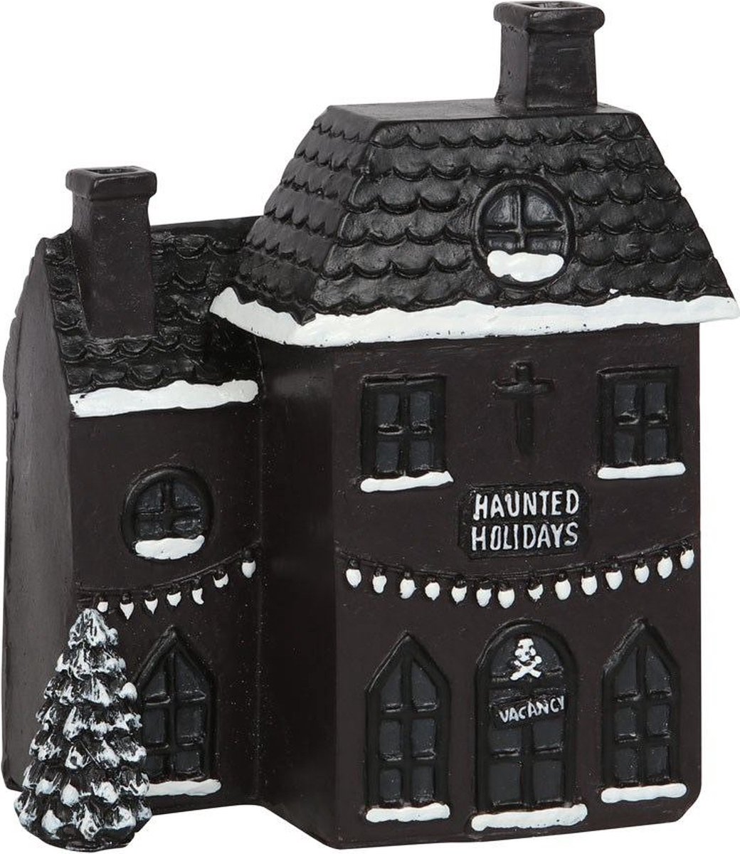 Something Different Wierookhouder Haunted Holiday House Zwart