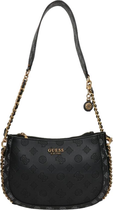 guess schoudertas dames zwart