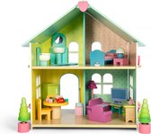 Le Toy Van Dollhouse Evergreen House - Bois