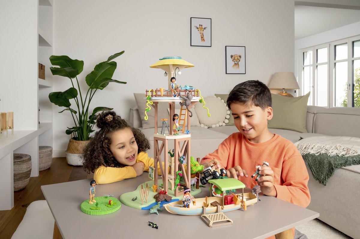 PLAYMOBIL Wiltopia Onderzoeksstation met kompas - 71008 — afbeelding 6