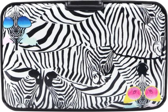 pasjeshouder Zebra met 6 vakjes RFID