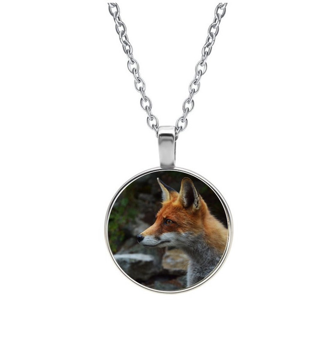 Ketting Glas - Vos