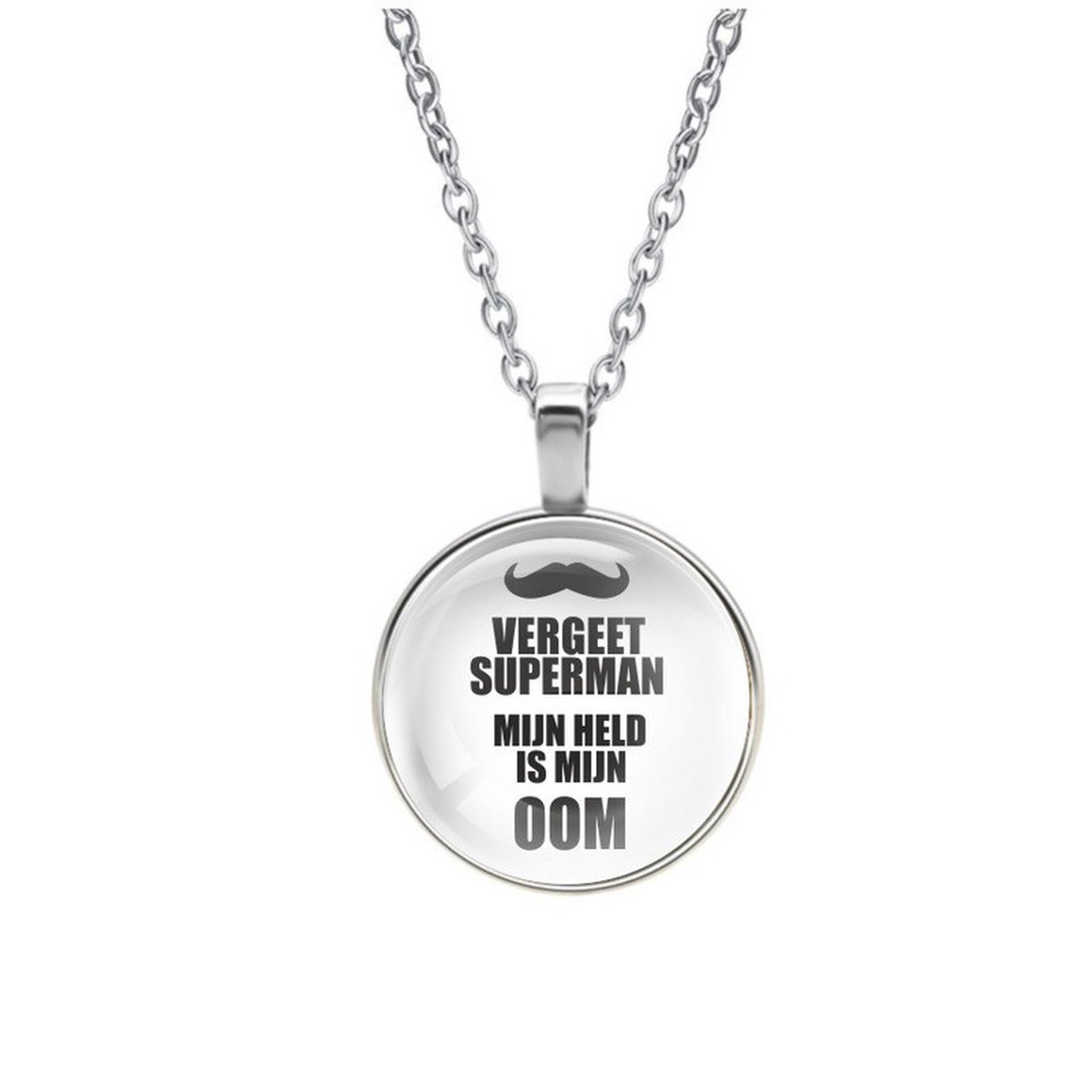 Ketting Glas Vergeet Superman Mijn Held Is Mijn Oom