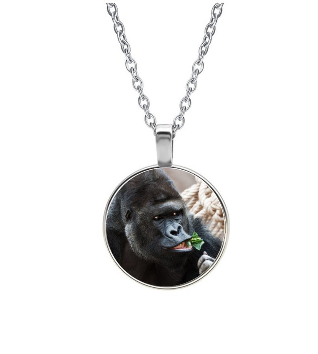 Ketting Glas - Gorilla