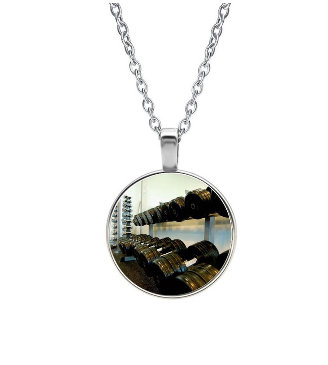 Ketting Glas - Halters