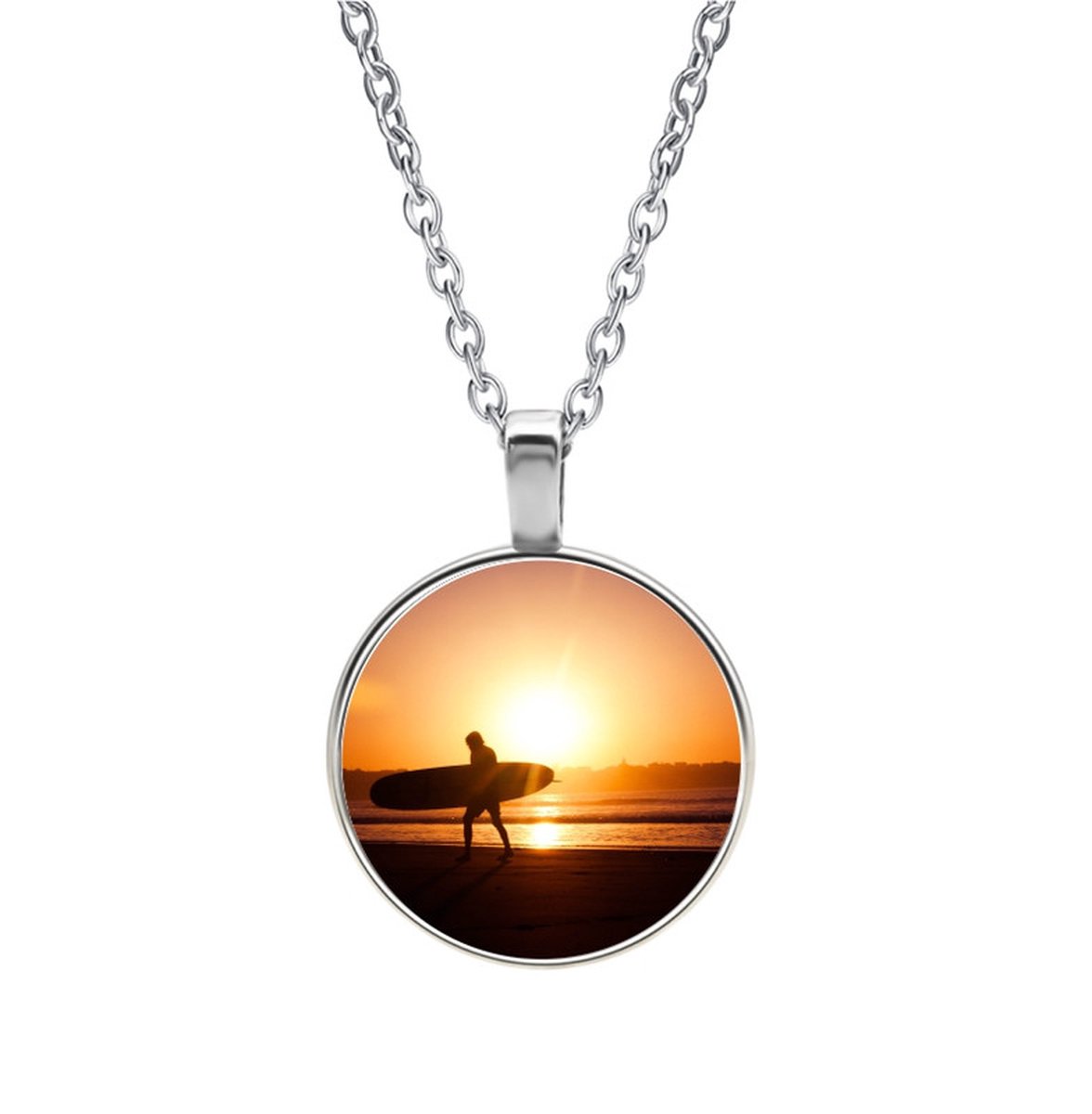 Ketting Glas - Surfen