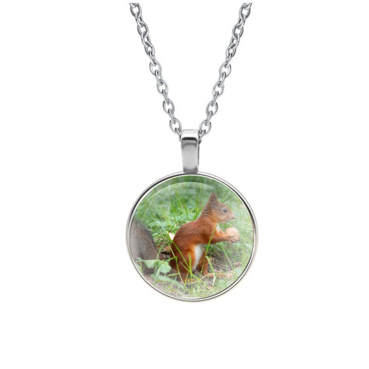 Ketting Glas - Eekhoorn