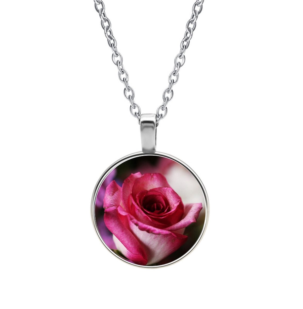 Ketting Glas - Roos